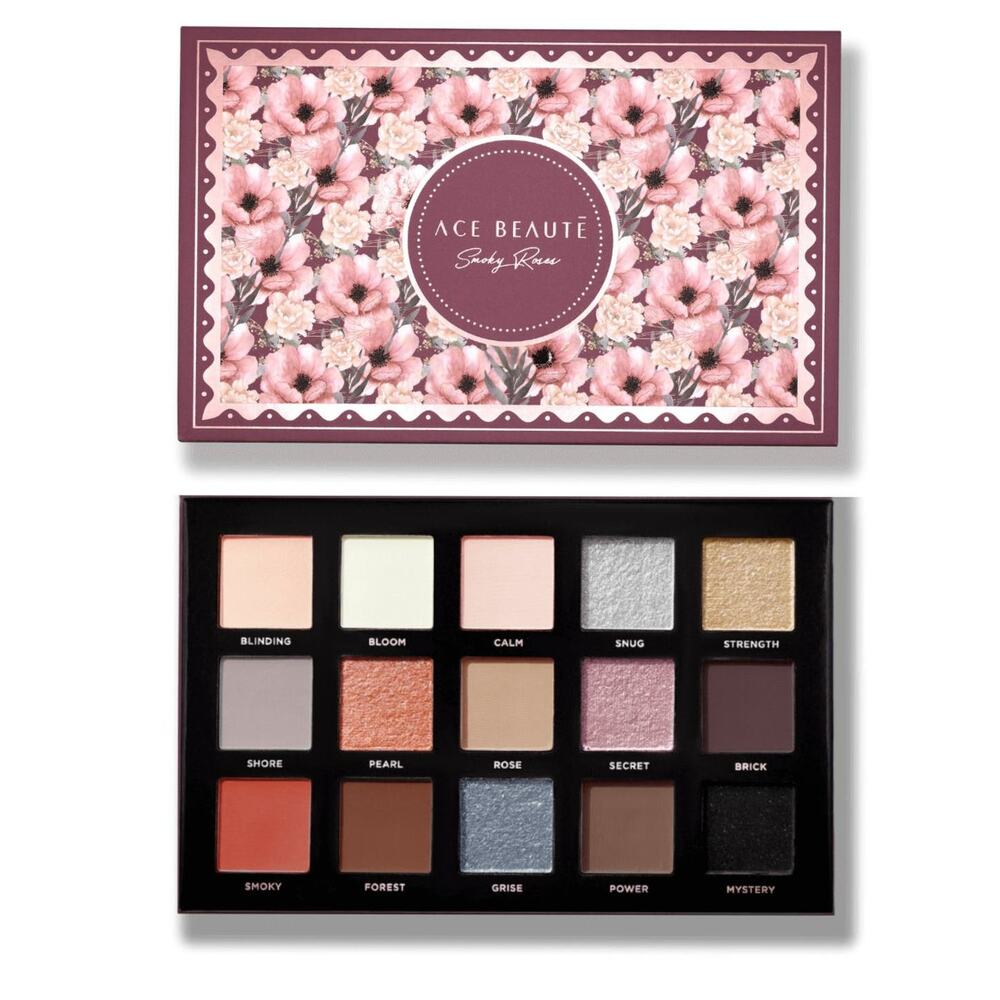 Ace Beautē Smoky Roses Eyeshadow Palette